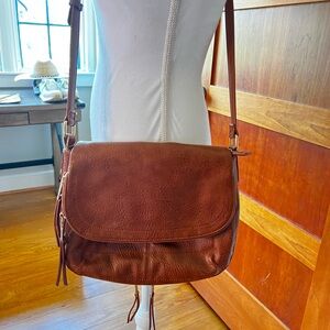 Leather crossbody